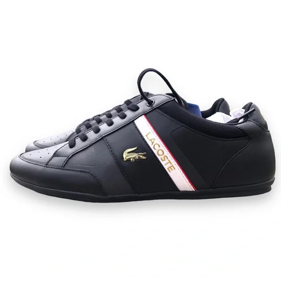 Lacoste Black Sneakers, Size 8.5 Amazon.com | Lacoste Men main image 2